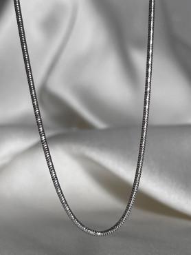 Ланцюжок срібний снейк 005321 70-90см