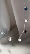 Срібне кольє Монетки 925°