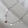 Срібне кольє Монетки 925°