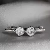 Серьги серебряные Classic с одним цирконием бриллиантовой огранки