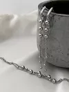 Сережки — пензлі срібні Кульки