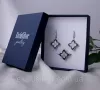 Срібні сережки з оніксом Квітка EXCLUSILVER 925 проби