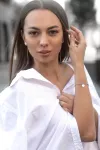 Сережки - протяжки срібні Монетки при вушку