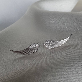 Сережки - пусети (гвоздики) Крила янгола