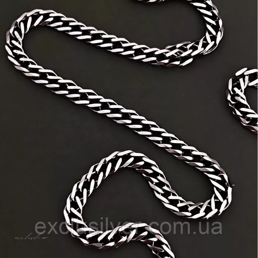 Ланцюжок срібний рембо унісекс Exclusilver, 925 проба