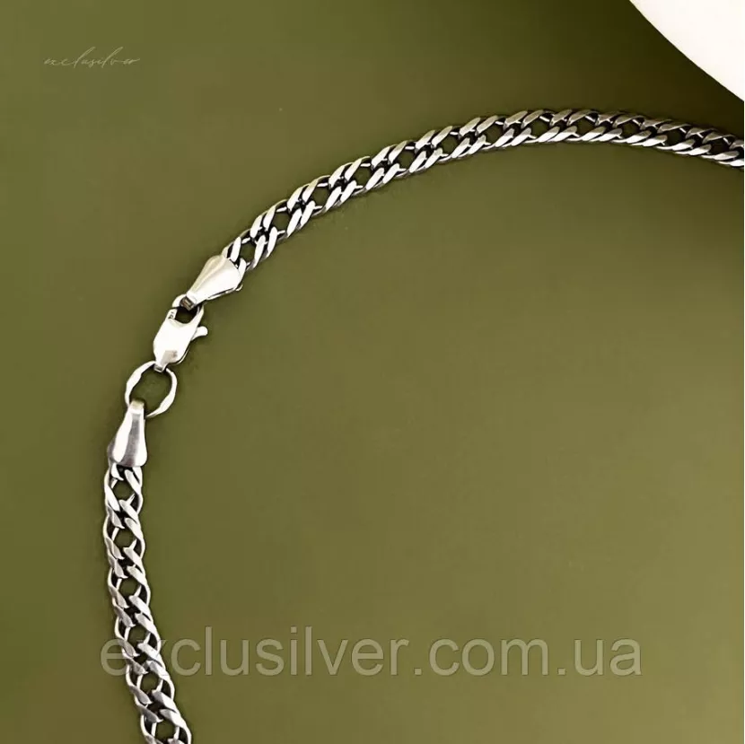 Ланцюжок срібний рембо унісекс Exclusilver, 925 проба