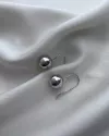 Серьги серебряные Сферы