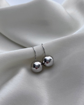 Сережки срібні Сфери