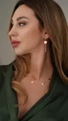 Сережки золоті з монеткою