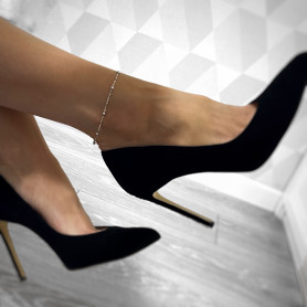 Браслет срібний на ніжку Кульки