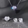 Каблучка срібна "Серце"