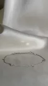Срібний браслет на ногу Exclusilver з монетками, 925 проба