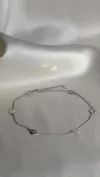 Срібний браслет на ногу Exclusilver з монетками, 925 проба