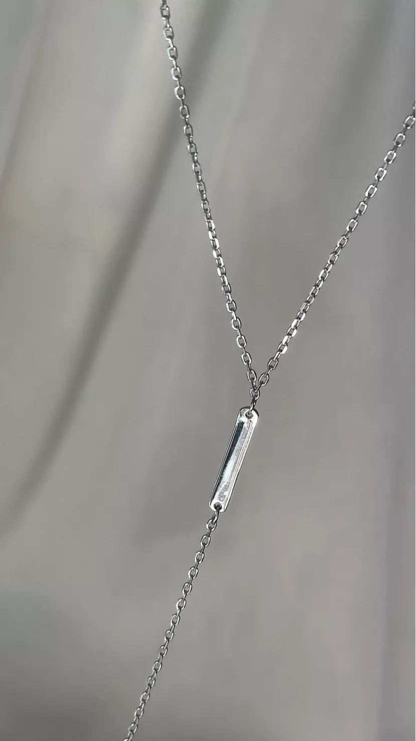 Срібне кольє-краватка Exclusilver 925 проба