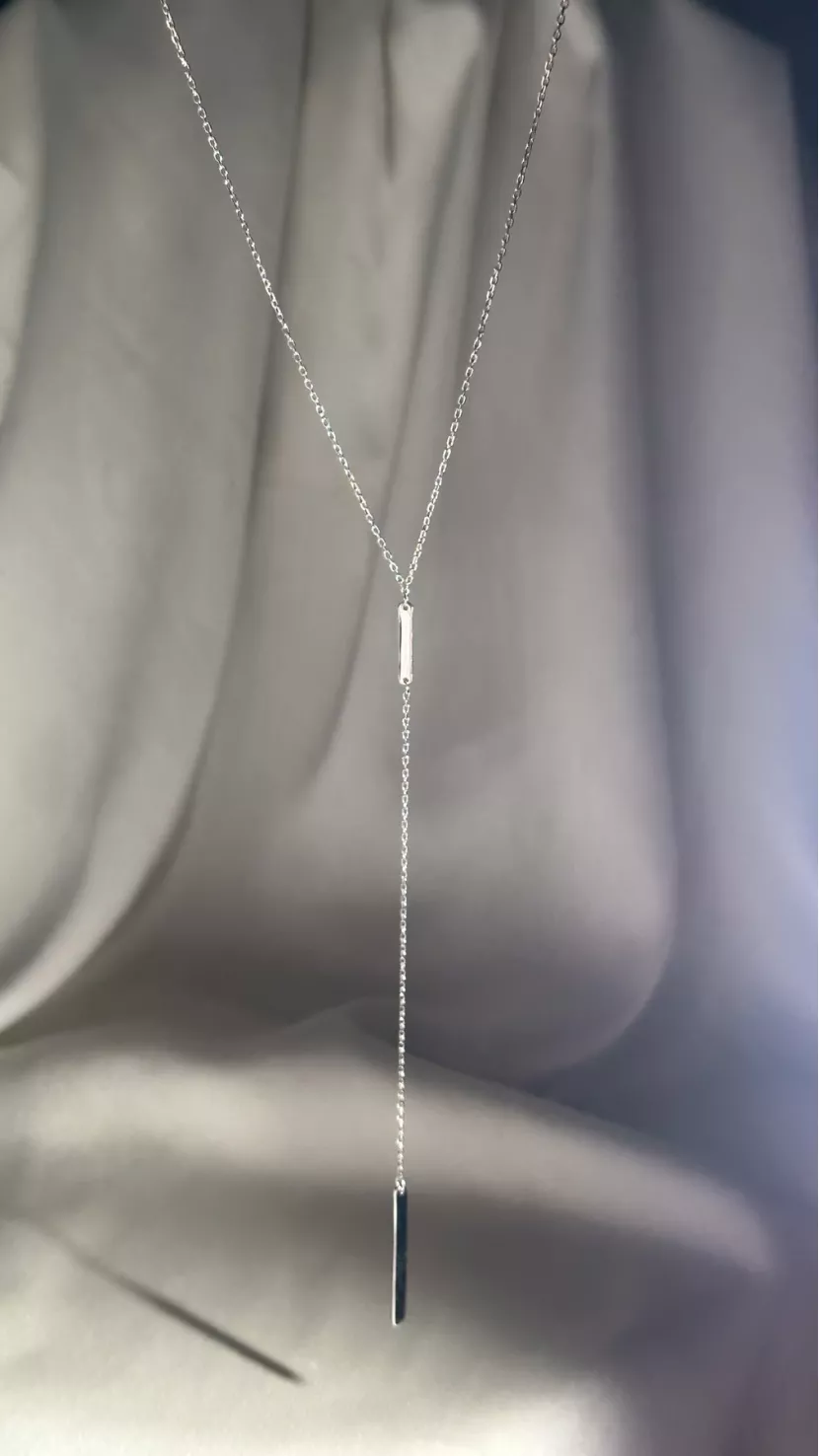 Срібне кольє-краватка Exclusilver 925 проба
