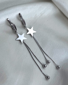 Сережки срібні Зорепад 002920