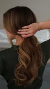 Браслет золотой жесткий Гвоздь 925°