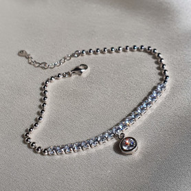 Браслет срібний Крапля 925°