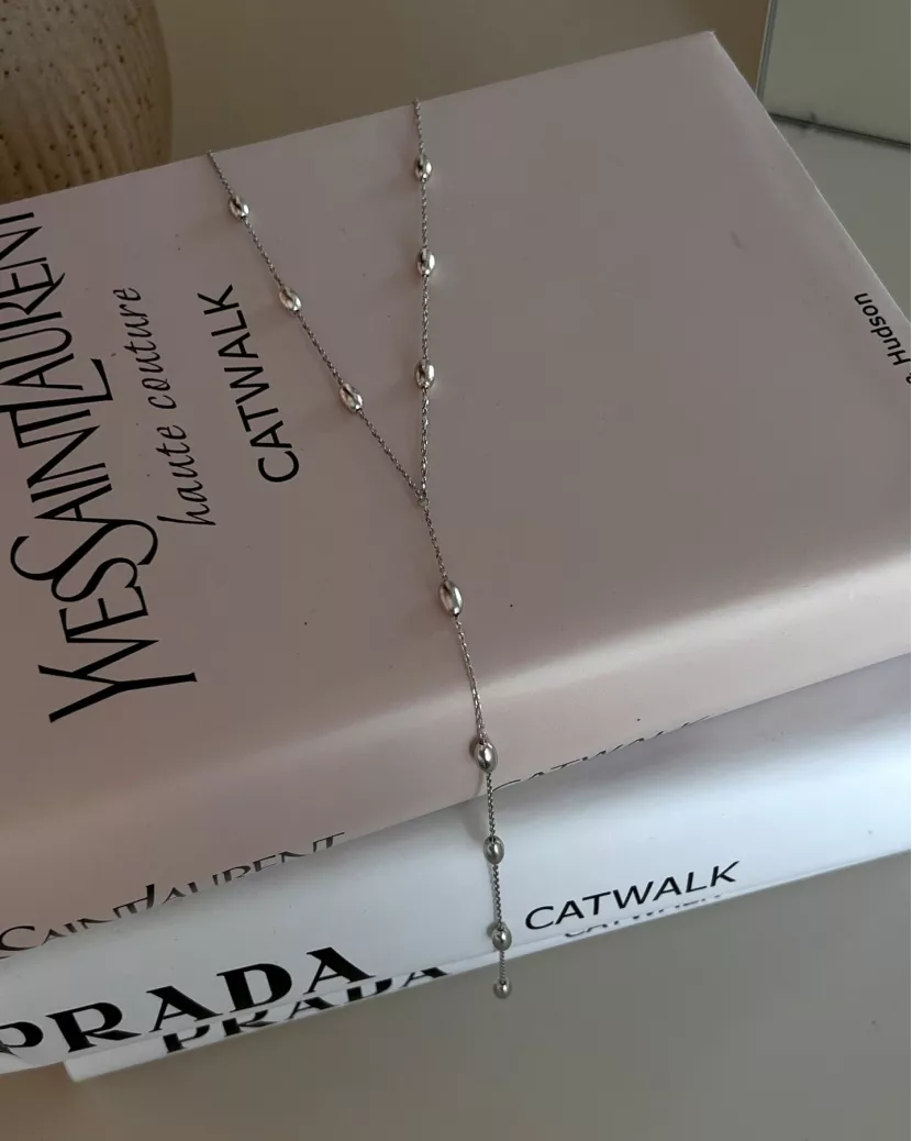 Срібне кольє-краватка Exclusilver 925 проби