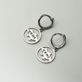 Сережки срібні Home 006467