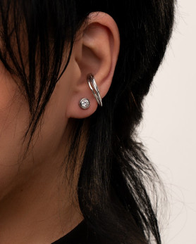 Сережка - кафа срібна 003330