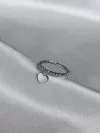 Каблучка срібна Серце 006550