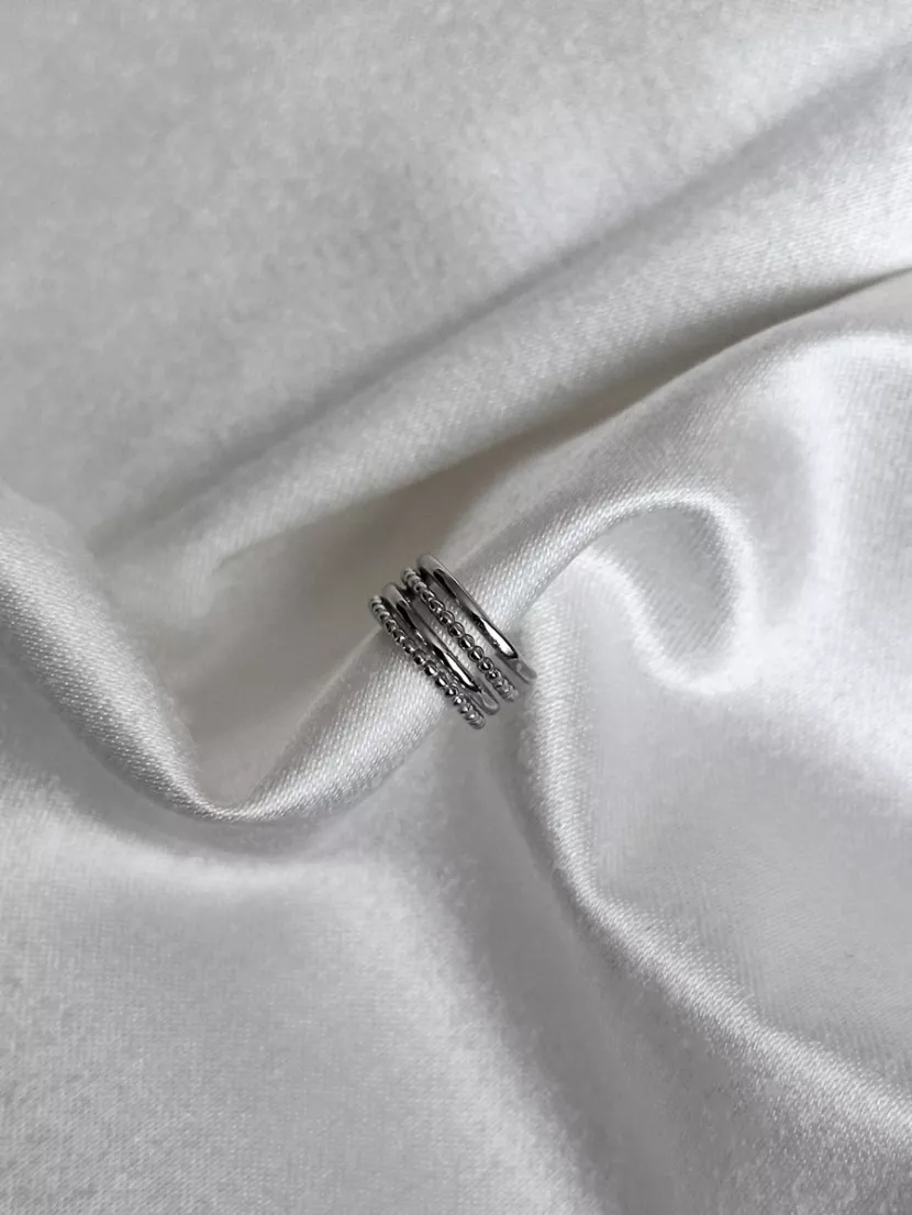 Серьги - каффы серебряные Exclusilver 006632