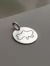 Підвіс срібний Україна 001283