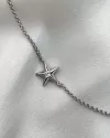 Браслет срібний на ніжку Морська зірка