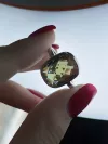 Каблучка срібна з Султанітом 002029