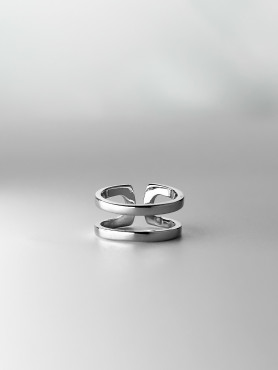 Каблучка срібна на фалангу 000758