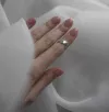 Каблучка срібна фалангова 000769