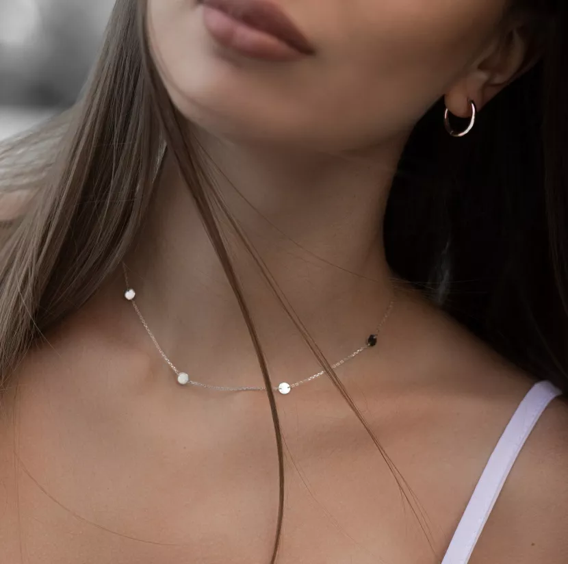 Сережки — кільця срібні 1,5см 003389