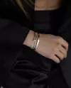 Браслет серебряный жесткий Love 000146