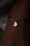 Браслет срібний Сердце You keep me warm 006774