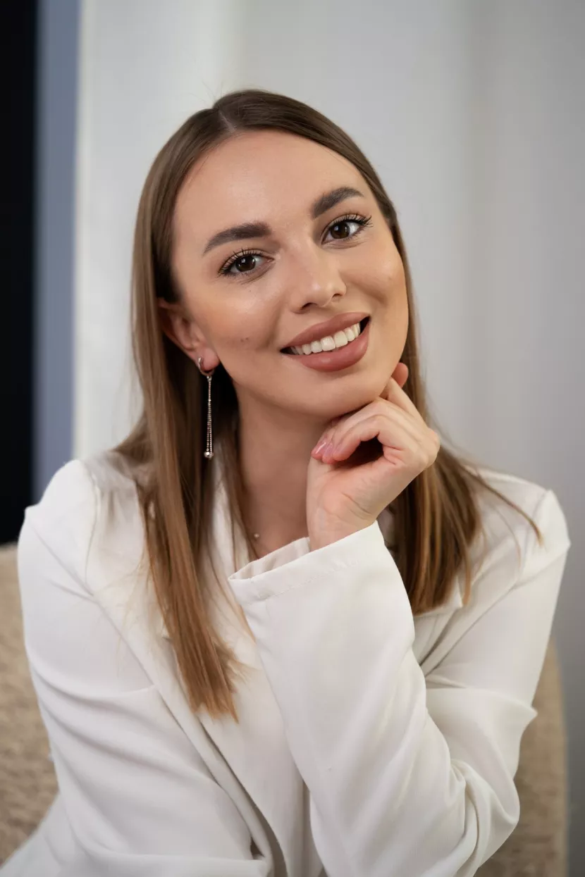 Сережки срібні висячі Кульки 006773