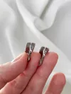 Сережки срібні Прямокутники