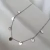 Срібне кольє Монетки 925°