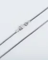 Ланцюжок срібний снейк 005321 55-60см