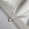 Срібне кольє з сердечком 925° 005025