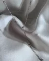 Срібне кольє-краватка з кульками Exclusilver 925 проба