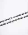 Цепочка серебряная бисмарк черненая 55-60см 006972