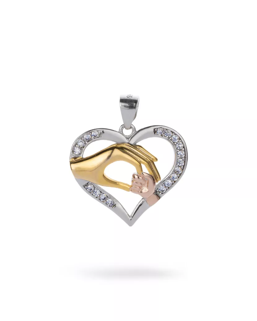 Підвіс срібний Безумовна любов 007006