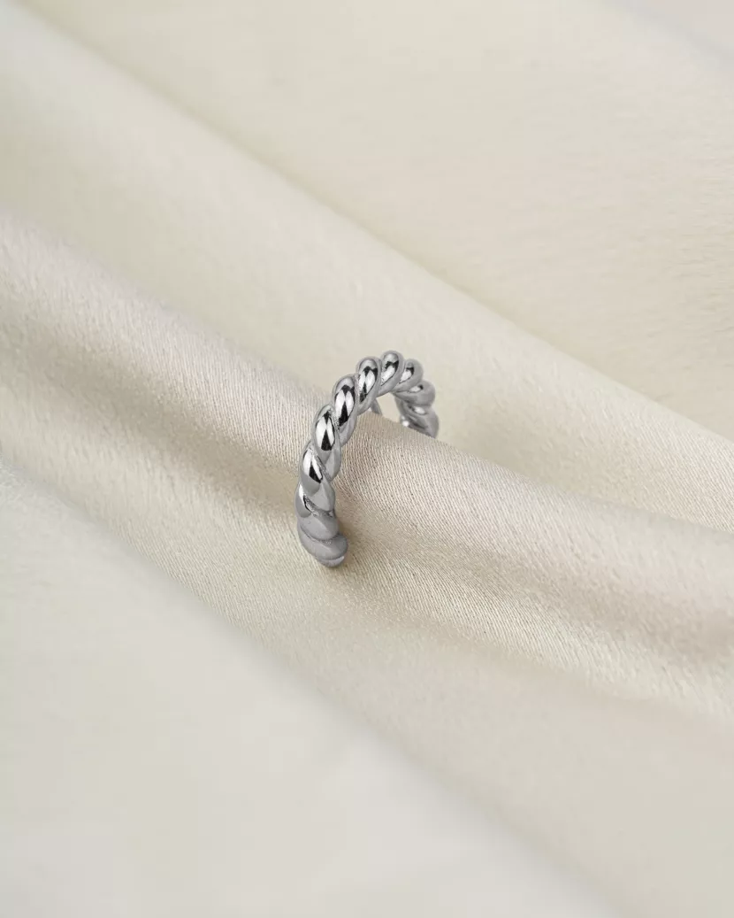 Сережка - кафа срібна Жгут 006989