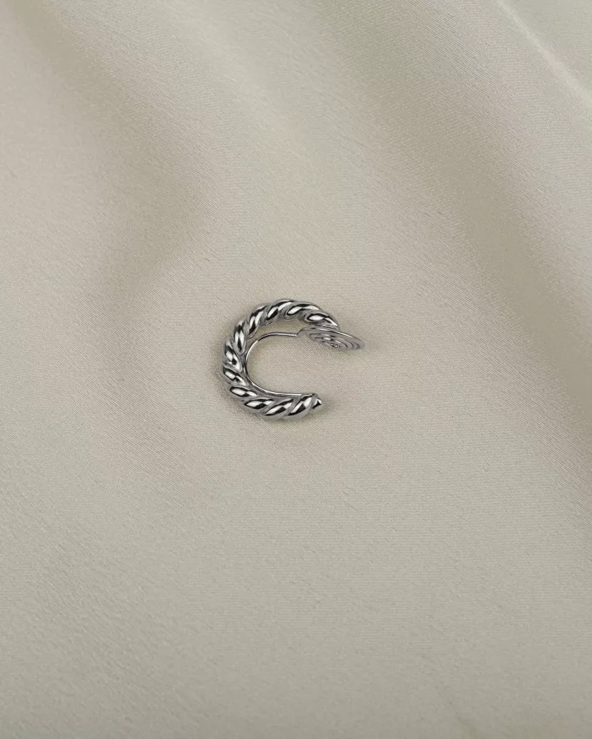 Сережка - кафа срібна Жгут 006989