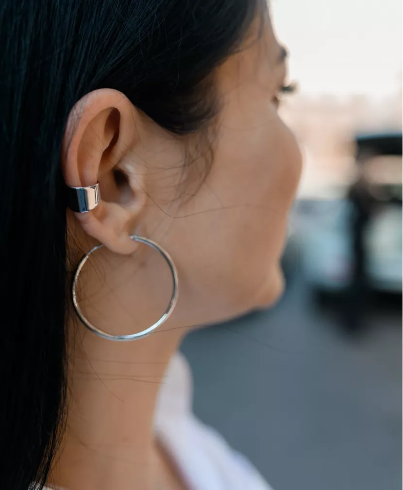 Сережка - кафа срібна 007016